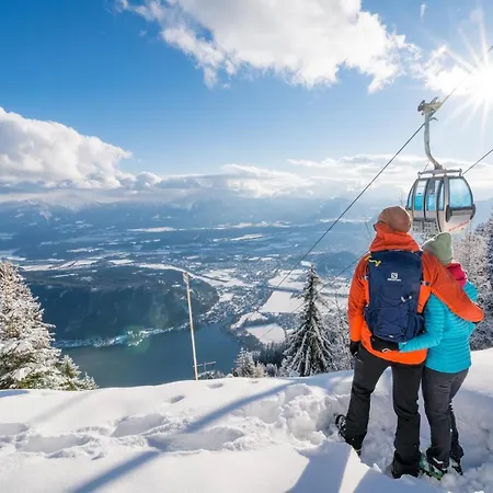 아파트 Blaues Haus Ossiacher Gerlitzen Alpe 보덴스도르프